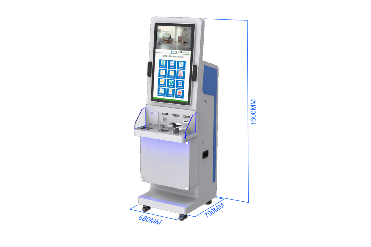 Hospital Self-Service Registration, Check-in, and Payment Kiosk