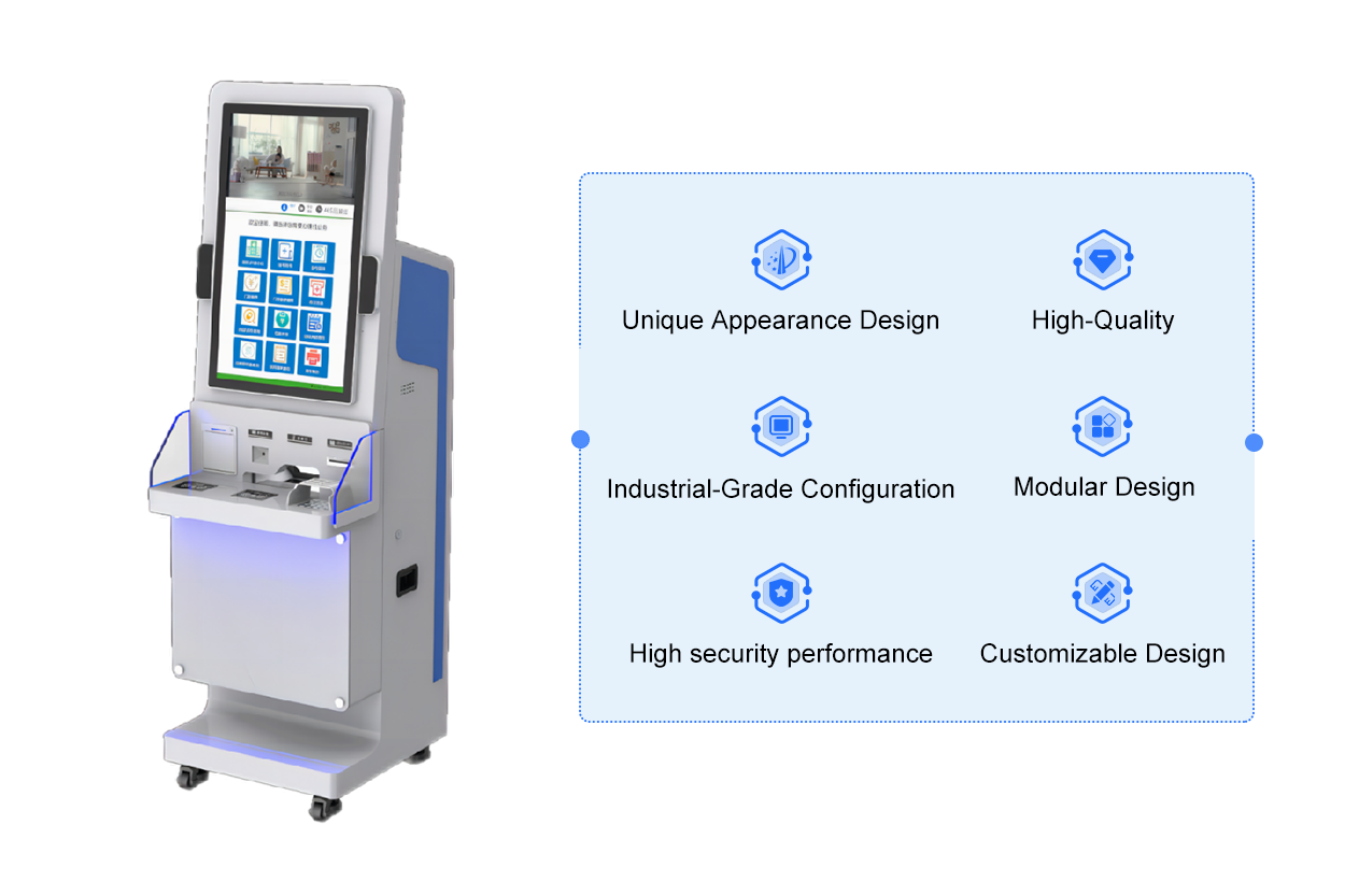 Hospital Self-Service Registration, Check-in, and Payment Kiosk