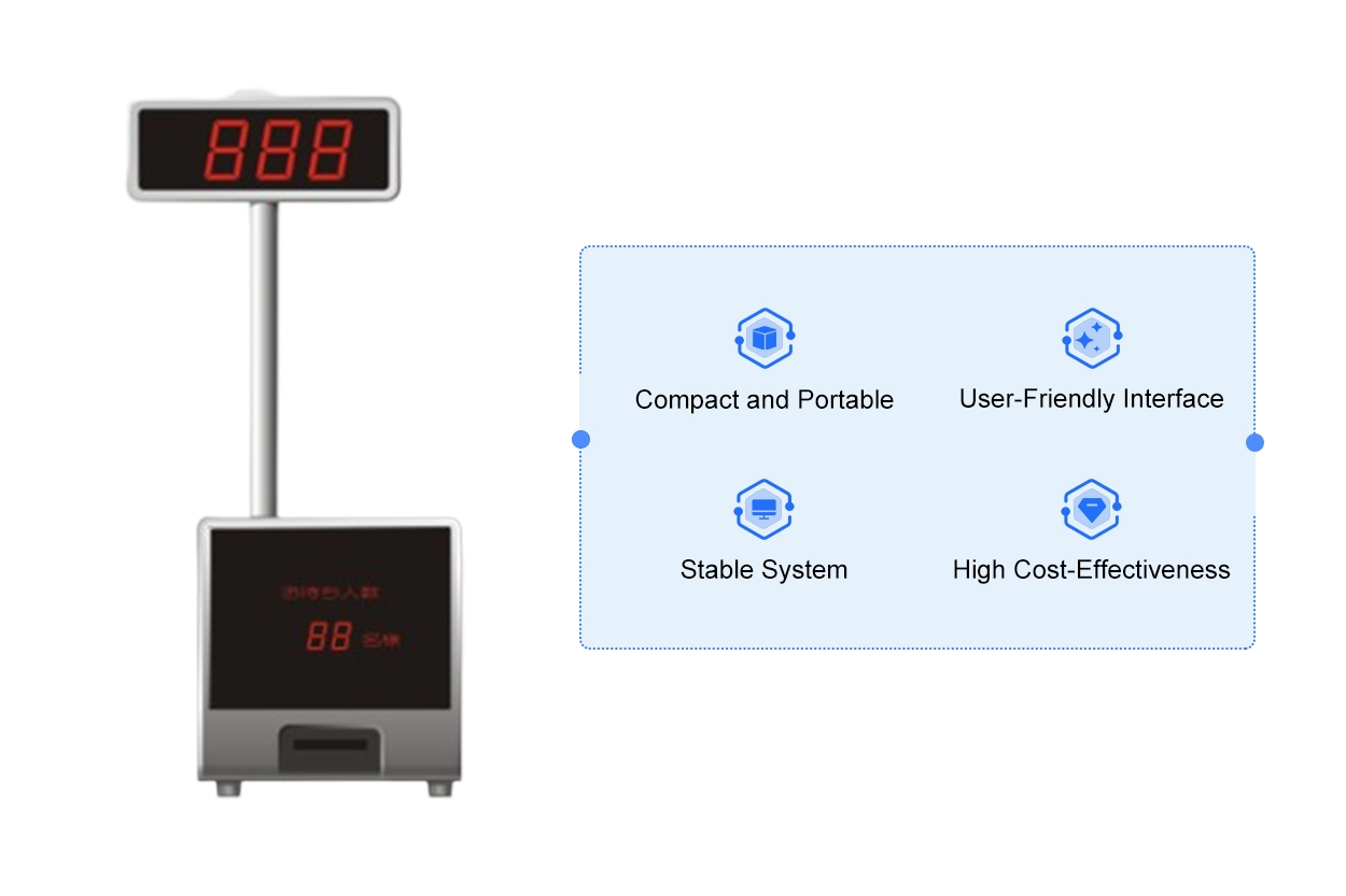 Self-service Queue Kiosk (Microcontroller Model)