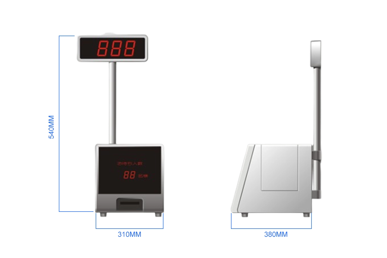 Self-service Queue Kiosk (Microcontroller Model)