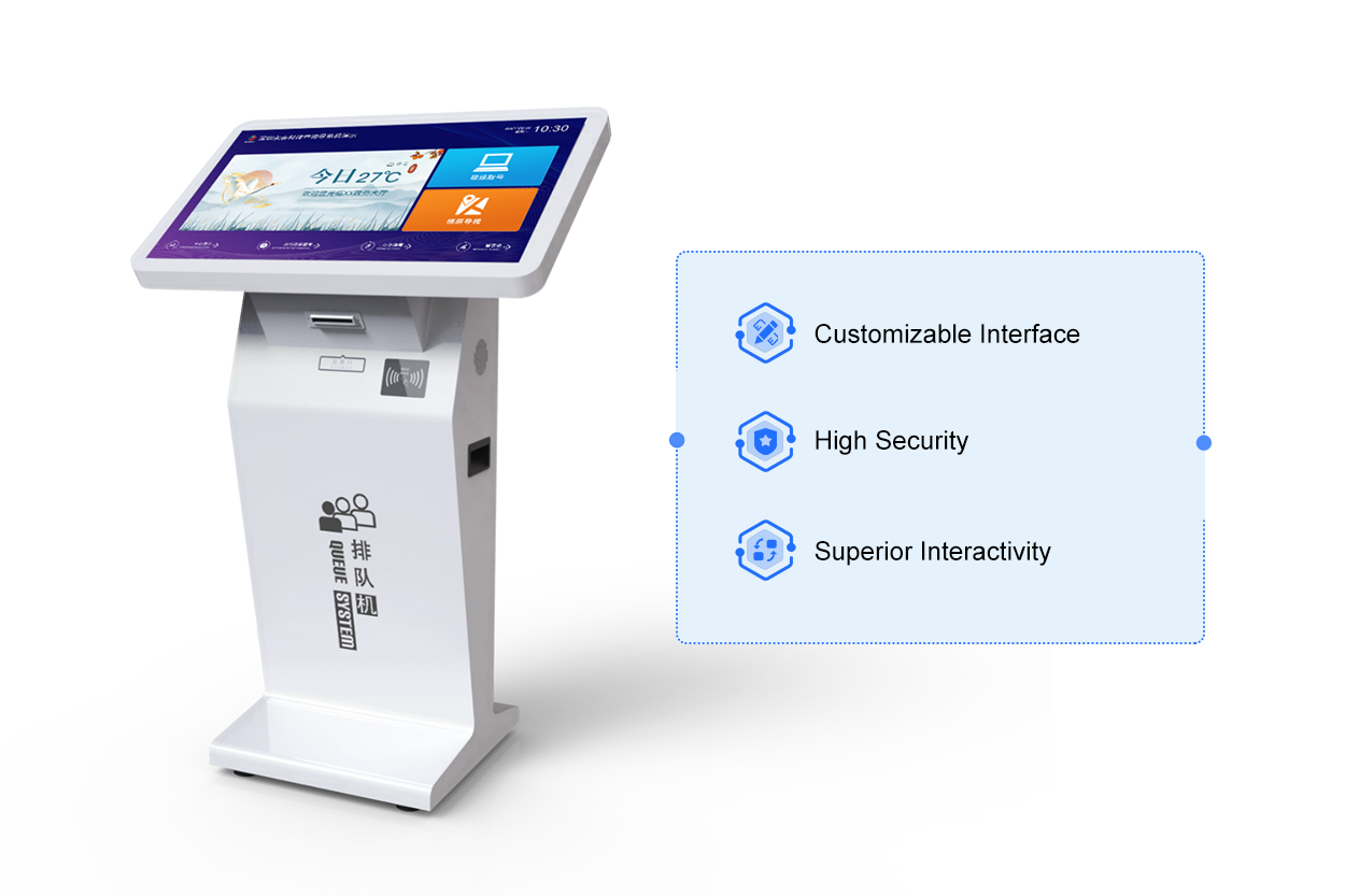 Self-Service Queue Management Kiosk