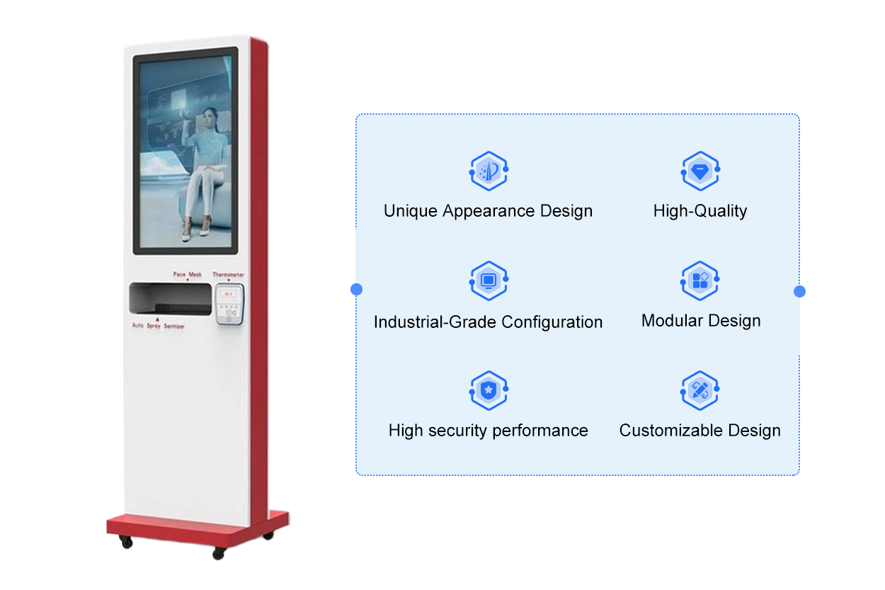 Scenic Area Self-Service Ticket Printing Kiosk