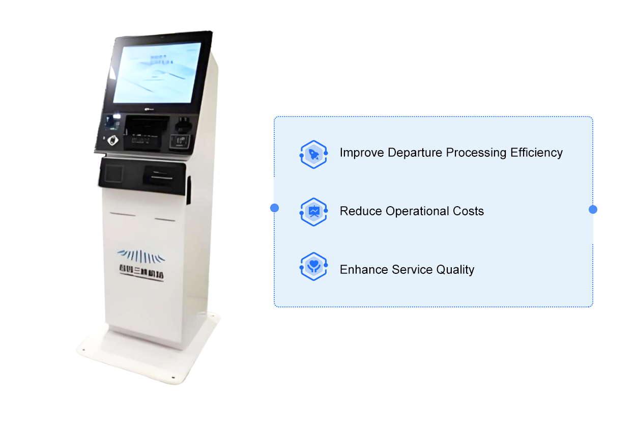 Airport Self-Service Check-In Kiosk